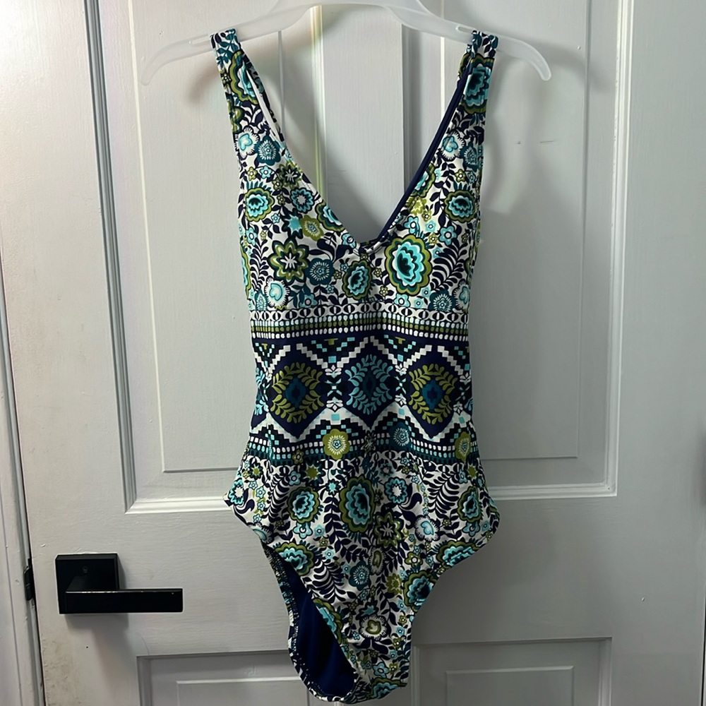 Mutli Color One Piece Bathing Suit